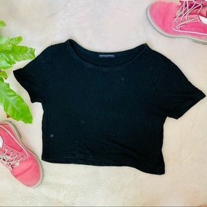 3/$25 Brandy Melville Ribbed Crop Top